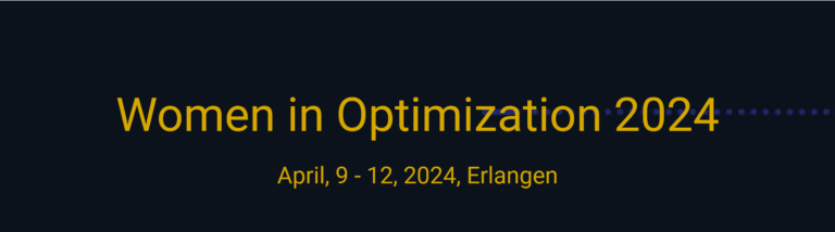 Women in Optimization (09. – 12. April 2024)