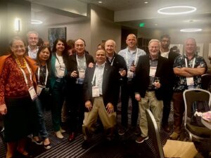 Gathering of former division chairs among others at 245th ECS Meeting