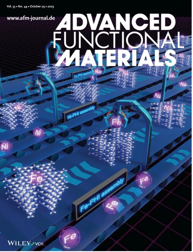 Energy Hybrid Interfaces Group Secures Front Cover in Advanced Functional Materials